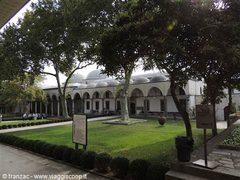 Il palazzo Topkapi - i dormitori