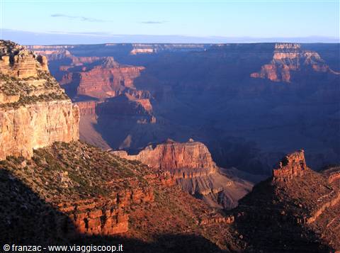Gran Canyon - L'alba dal South Rim