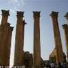 jerash colonne del tempio di Artemide GIORDANIA 