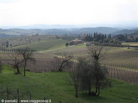 panorama Chianti senese
