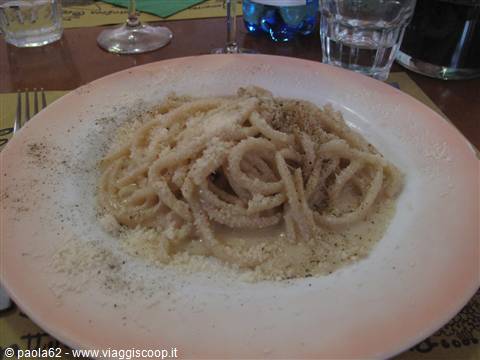 pici cacio e pepe