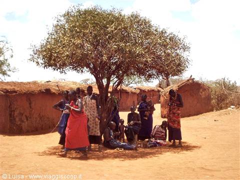 Gruppo di donne Masai