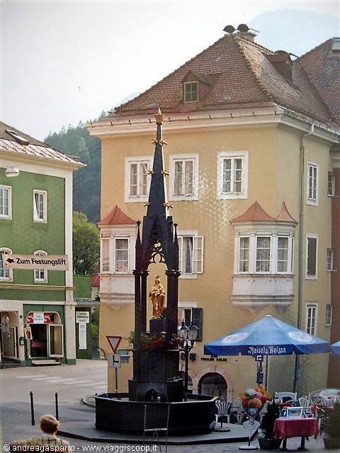 La piazza centrale