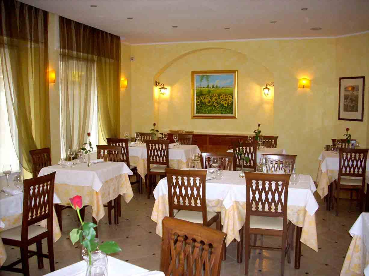 Nelle sale del Ristorante Il gusto della vita di Monza