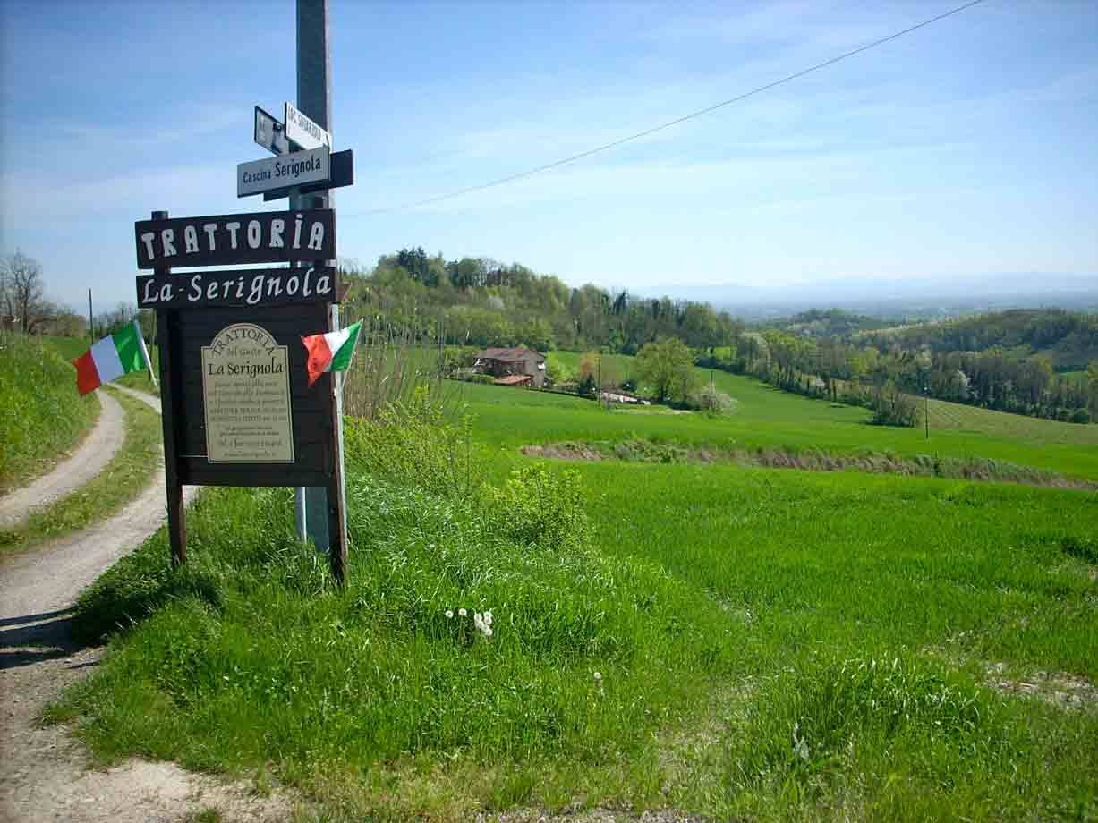 Arrivati alla Trattoria La Serignola