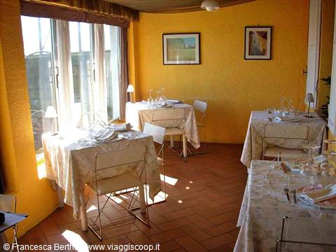 Nelle sale del Ristorante Ametista di Moncalvo