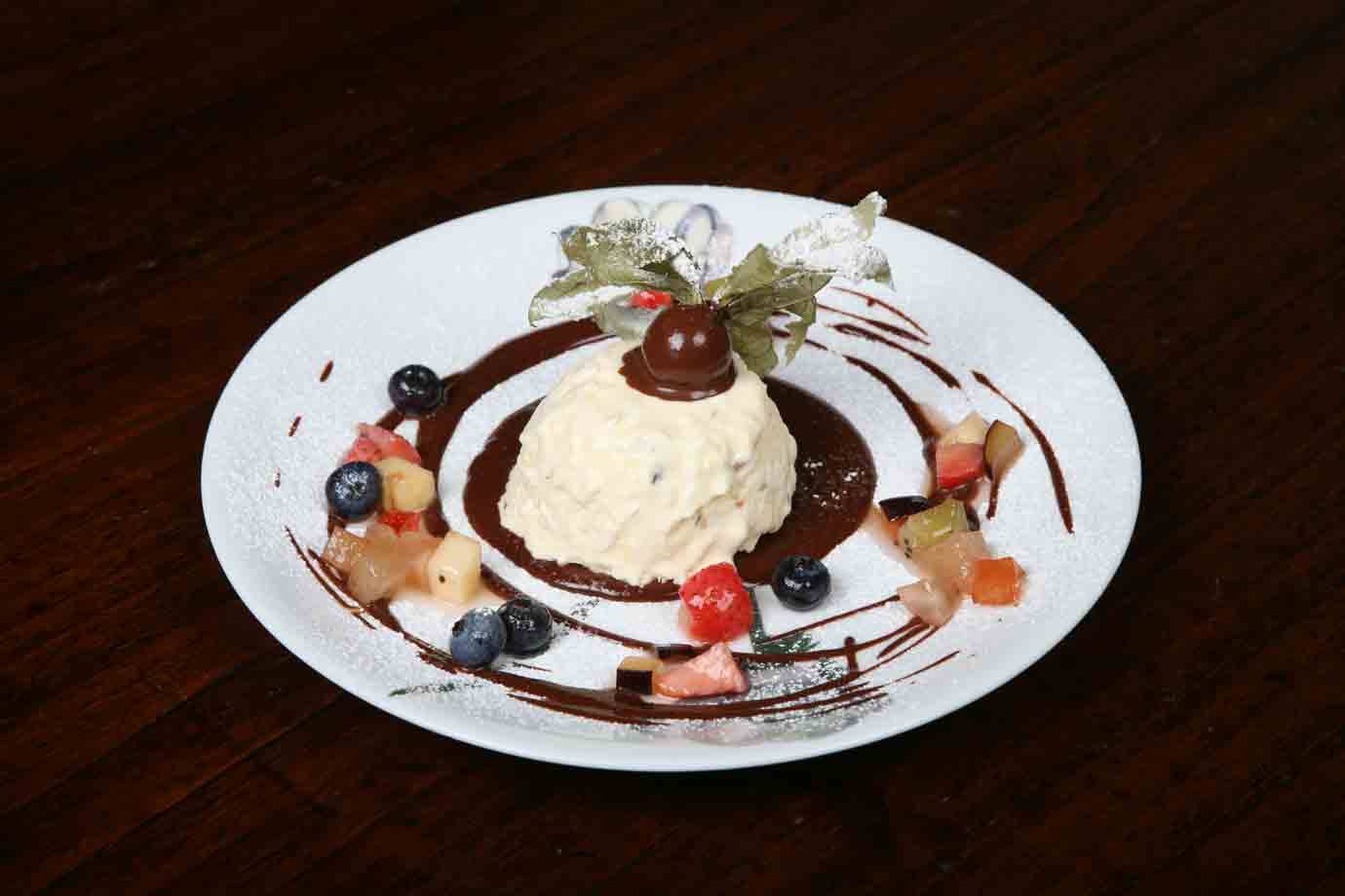 Prelibatezze del Ristorante Da Giacomo - Spuma di torrone