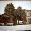 L'edificio del Ristorante della Stazione, in una foto storica ITALIA 