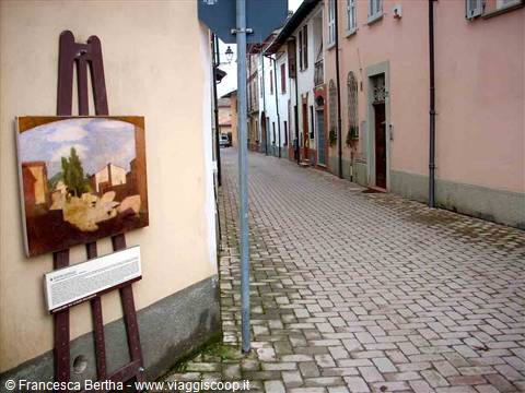 Riproduzioni di opere del Pellizza in centro