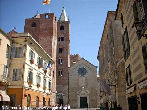 Nel centro storico di Albenga