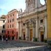 La piazza della Chiesa Parrocchiale ITALIA 