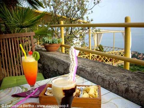 Cocktail sui terrazzi del Ristorante American Bar Il Cappero