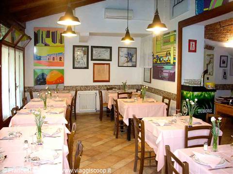 Presso la Trattoria Piemontese di Calice Ligure