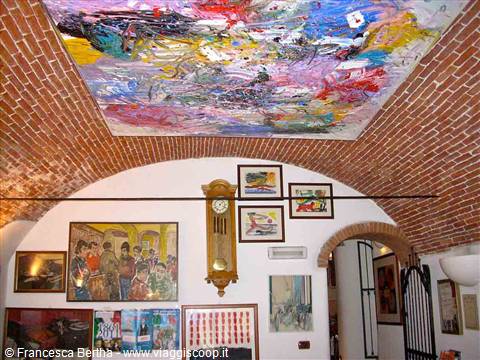 Nelle sale della Trattoria Piemontese