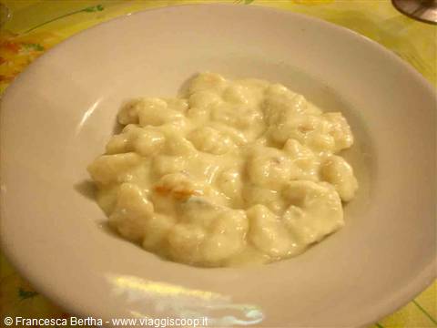 Gnocchi ai quattro formaggi
