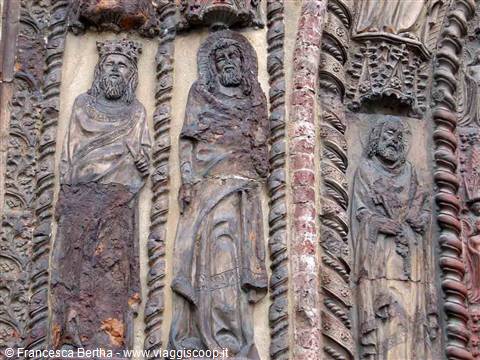 Particolare della facciata del Duomo