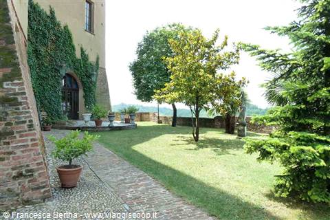Il giardino del Castello di Cortanze