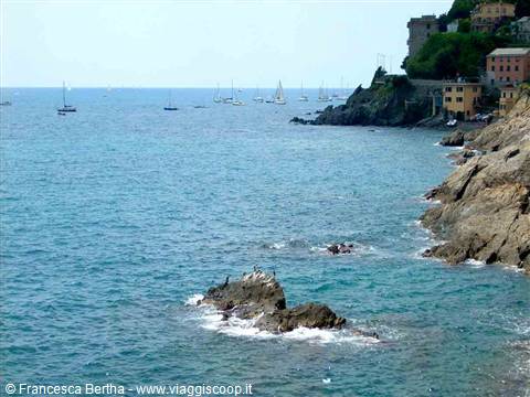 Veduta della costa di Ponente da Voltri