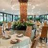 Nella sala del Ristorante Manuelina di Recco ITALIA 