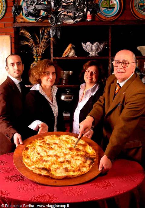 I titolari del Ristorante Manuelina