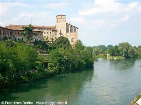 Veduta panoramica a Cassano d'Adda