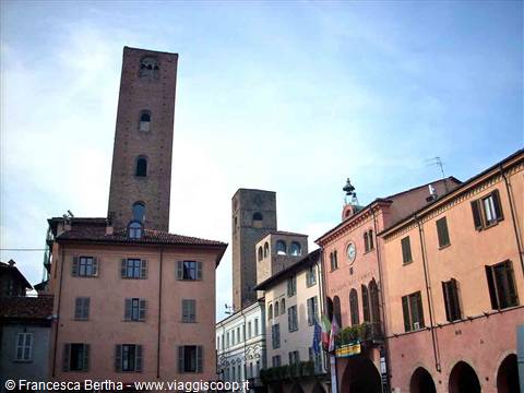 Nel centro storico di Alba
