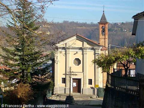 Veduta della frazione Serravalle di Asti