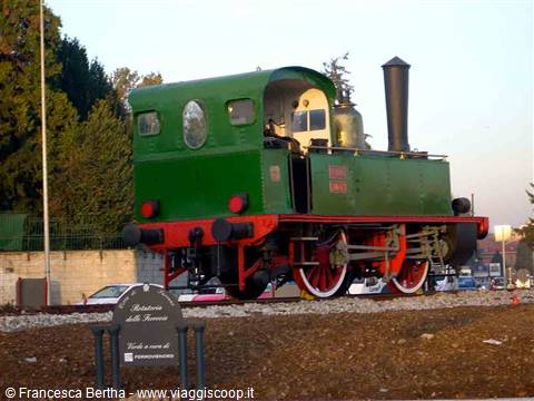 Un'antica locomotiva