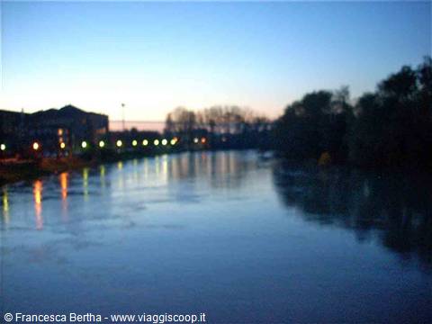 Veduta dell'Adda dal ponte