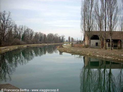 Il canale Muzza alle porte di Lodi