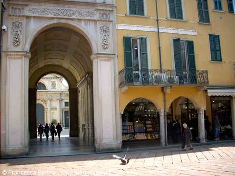Nel centro storico di Varese