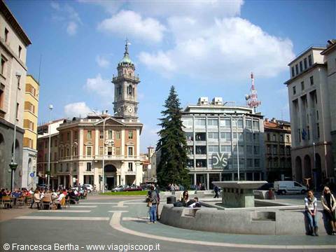 Veduta del centro di Varese