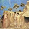Un particolare degli affreschi di Giotto presso la Cappella degli Scrovegni ITALIA 