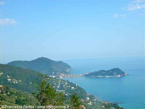 Veduta dalle alture di Lavagna