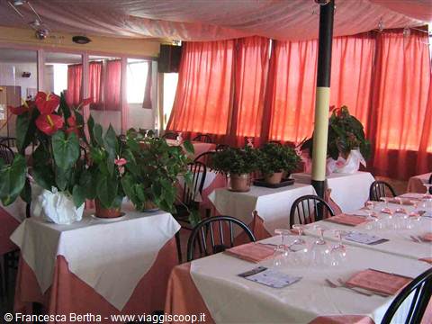 Hotel Ristorante Gargantua, la sala