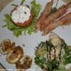 Un antipasto di pesce del Ristorante La Girotta ITALIA 