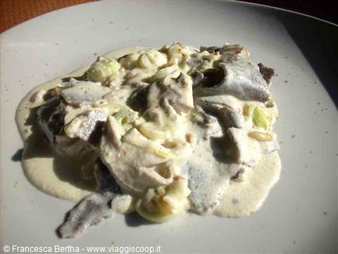 Gli ottimi sciancui del Ristorante U Rundò