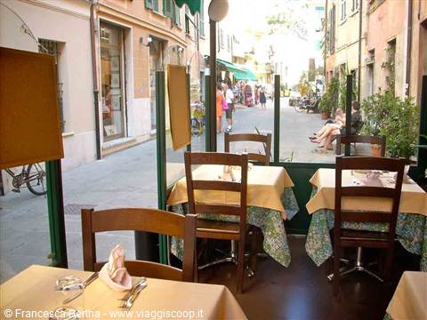 Il dehor del Ristorante Antico Borgo
