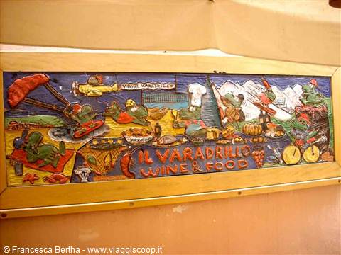 Il quadro che narra le avventure del Varadrillo