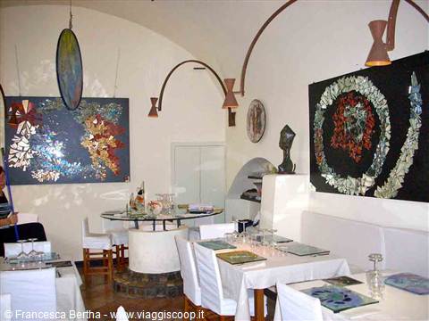 Nella sala dell'Osteria del Varadrillo