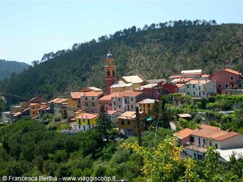 Veduta della frazione Mezzema