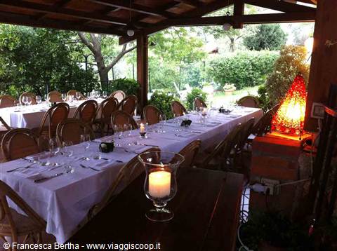 Il giardino del Ristorante San Giovanni