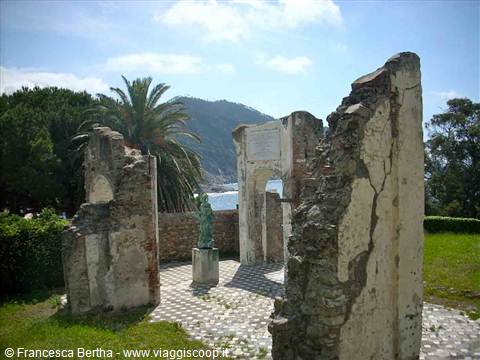 Le rovine dell'Oratorio di Santa Caterina