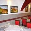 Nella sala del Ristorante Cibus, dove arte e cibo convivono ITALIA 