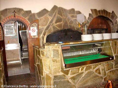 Il forno del ristorante di Villa degli Incantesimi