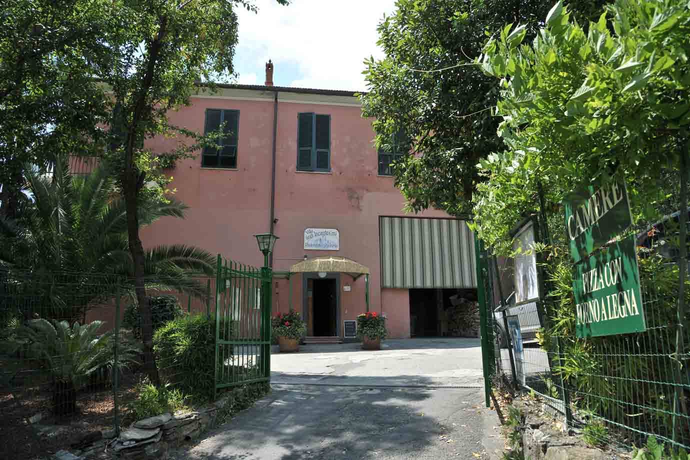 Entrata di Villa degli Incantesimi