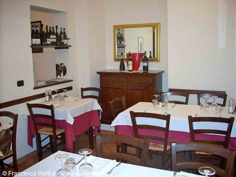 Nelle sale della Trattoria Mazzini