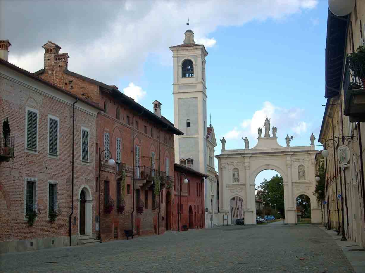 Nel centro di Cherasco