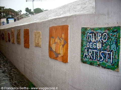 Il muro degli artisti