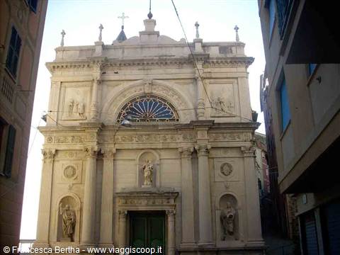 Una delle bellissime chiese di Sori